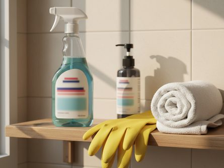 세탁기 분해청소 작업 모습